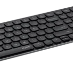 کیبورد و موس بیسیم رپو RAPOO 9320M خاکستری | اتصال Wireless – کلیدهای مقاوم – مناسب اداری و بازی